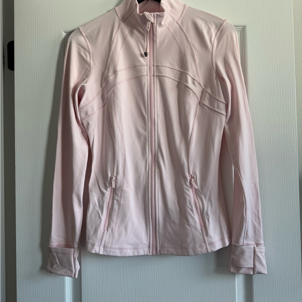 Lululemon Define jacket long in strawberry milkshake